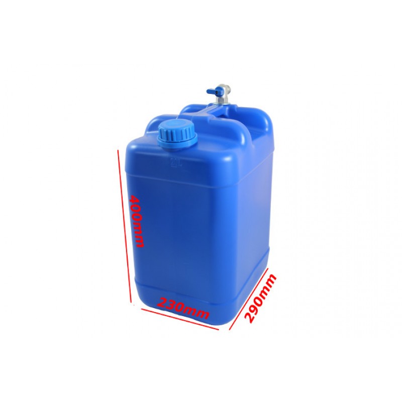 Wasserbehälter Wasserkanister mit Zapfhahn 20 Liter geeignet für Renault Magnum 